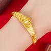 Boda Chapado en oro Corona pulsera Chapado al vacío apertura Pulsera Corona de Princesa Fábrica de monedas europeas regalo al por mayor