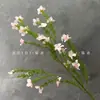Flores Artificiais Pequenas Flores Silvestres de 4 Pétalas, Decoração de Casamento Estilo Pastoral Fresco, Arranjo de Flores, Materiais para Fotografia, Adereços, Flores Artificiais