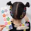 Lindo Pinza para el Cabello de Estrella Pinza para el Cabello de Bebé Infantil Pinza para Flequillo Roto del Lado Frontal de Niña Pinza Dopamina Accesorios para el Cabello
