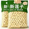 Semillas de Loto Secas de Nueva Cosecha de Xiangtan, Suaves y Pegajosas, Peladas y sin Corazón, Semillas de Loto Blancas, Lirio, Sopa de Hongo Blanco, para Cocinar Sopa y Gachas, Semillas de Loto Pequeñas