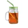 Suministrado Directamente por el Fabricante, Popotes Transparentes de Vidrio de Borosilicato Resistente al Calor, Set de Vasos Curvos para Jugos y Leche, Vidrio de Borosilicato Alto
