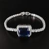 Pulsera de Zirconia Súper Brillante de Temperamento Japonés y Coreano Celebridad de Internet Estudiante de Moda Femenina Diseño de Personalidad Simple Ins s8261