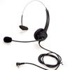 Headset de Telemarketing Ativo para Atendimento ao Cliente para Telefones Fixos, Headset para Computador, Headset de Cristal 3,5mm para Celular, Versão Silenciosa