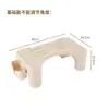 Taburete para debajo del escritorio de oficina Taburete para inodoro anti-deformación Operado con el pie Inodoro doméstico Taburete para inodoro