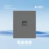 Asia Central Rusa Tipo 86 Interruptor Socket Estándar Europeo, Panel Gris Estilo Ruso, Control Único, Ignífugo, Enchufe Estilo Ruso