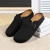 Zapatos casuales para hombre estilo Birkenstock retro, transpirables para primavera/verano, cómodos con suelas suaves, versátiles y modernos, con diseño de punta cerrada