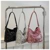 Bolsa de Noite Lantejoulas Feminina 2024 Nova Entrada Luxo Spice Girl Bolsa de Ombro Transversal Estilosa Pedraria Moda Verão Bolsa Feminina