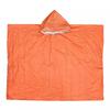 Impermeable de Emergencia para Tormenta en Campo Poncho de Emergencia Portátil de Película de Aluminio PE Impermeable Largo para Supervivencia al Aire Libre Camping