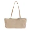 Bolso de mano minimalista estilo coreano para el verano 2026, bolso de hombro de gran capacidad para el trabajo, bolso de compras para mujer, bolso casual