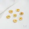 Fechos de Colar Atacado com Forte Retenção de Cor, Ouro de Areia Vietnamita, Botões de Ouro Zakiram, Fechos de Pulseira Jifu Paz e Alegria