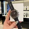 Nuevo Reloj Multifuncional de Cuarzo para Hombre Ojo Izquierdo y Derecho Esfera Grande Correa de Cuero Correa de Acero Inoxidable Calendario Venta al por Mayor