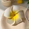 Acessório de Cabelo Flor de Ovo Estilo Igual de Zhao Ruth Grampo Doce para Cabelo Presilha Lateral Presilha para Franja Presilha de Viagem para Praia