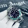 Reloj Mecánico Automático Gm Gmt Greenwich con Anillo Luminoso Coke y Anillo Sprite para Hombre
