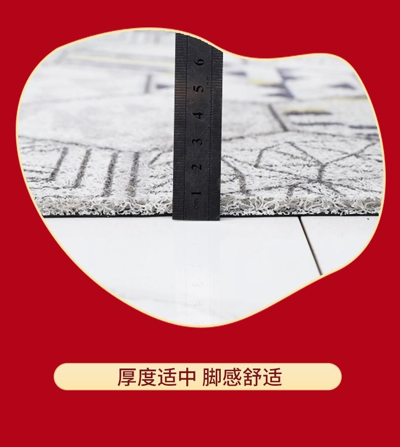 地毯,地垫,丝圈红门垫,新年玄关脚垫,中式入户门垫