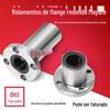 Rolamento linear de flange redondo de precisão MYT meiyat LMF6 8 10 12 16 20 25 30 40 50UU