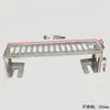 Accesorios de Instalación para Sistemas de Agua de Aire Acondicionado, Soportes Colgantes, Varillas Colgantes, Soportes para Colgar Tuberías, Soportes de Acero Inoxidable para Tres Tuberías para Uso Doméstico