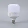 Bombilla LED Hecha de Material PP, Base E27/B22 de Alta Calidad, Luz Blanca Cálida, Alto Brillo, Alta Potencia, Bombilla de Fábrica al por Mayor
