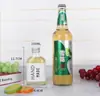 Garrafa de Bebida de Suco de Café de Extração a Frio 250ml Celebridade da Internet Estilo Ins com Tampa Garrafa de Vidro para Bebida Fria Feliz Chá Garrafa Pequena de Vinho