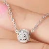 Colgante de cuentas de la fortuna con baño de cobre Qiaolanxuan, joyería popular para mujer en Taobao, venta directa de joyería de plata popular al por mayor