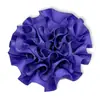 Flor de Cinta Clavel Tela Flores Plegadas Hechas a Mano DIY Pasadores para el Cabello de Niños Diademas Ropa Zapatos y Sombreros Accesorios de Flores