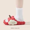 En Stock, Pantuflas de Manzana Lidani para Mujer, Verano Dibujos Animados Lindas Antideslizantes para Casa Interior Playa Exterior de Eva