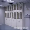 Producción de botiquín de acero completo, dos capas superior e inferior, puertas de gabinete de vidrio superior e inferior, bisagra de acero inoxidable con laminado