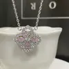 Pulsera clásica Dai rosa dulce chica cool Versa chapada en oro microincrustada con diamante de circonio elegante todo-partido correa de cuero de alta calidad