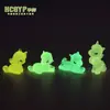 Novo Micro-Paisagem Desenho Animado Unicórnio Decoração de Mesa Fofa Animal de Desenho Animado Unicórnio Brilhante Acessórios de Resina