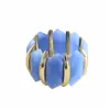 Pulsera Elástica de Rombos Irregulares de Acrílico Europea y Americana, Pulsera Geométrica Exagerada Personalizada Transfronteriza, Joyería de Mano de Nicho de Alta Gama