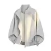 Chaqueta elegante para hombre Primavera/Otoño 2025, con una marca de moda ins de alta calle, estilo Hong Kong, estilo japonés, estilo Harajuku y estilo coreano, con un corte holgado