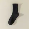 Calcetines Blancos Finos de Verano para Mujer para Combinar con Tenis, Algodón Puro, de Longitud Media, Sin Costuras, Estilo Primavera