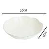 Plato de Frutas Nuevo, Mesa de Centro para Sala de Estar, Plato para Frutos Secos, Lujoso Accesible Tazón de Frutas para Snacks con Forma de Flor, Plato Alto para Frutas, Plato para Dulces de Hogar