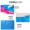Funda de calzado desechable, gruesa, para uso doméstico, taller, interior, hospital, antideslizante, resistente al desgaste, tira a prueba de polvo, funda de pie no tejida