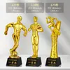 Trofeo Personalizado para Reunión Anual, Premio Creativo para Empleados Destacados, Trofeo Personalizado de Resina para Campeones de Concurso de Canto y Baile