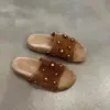 Primer Encuentro con los Zapatos Casuales Birkenstock de Estilo Retro, Suela Plana y Punta Abierta para Verano, Adecuados para Usar al Aire Libre y Vacaciones en la Playa