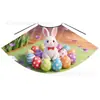 Capas de Pascua Europeas y Americanas Hechas a Medida Transfronterizas para Niñas para Actuaciones en Escenario, Capas de Pascua Tie-Dye con Estampado de Cáscara de Huevo para Niños