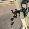 Gancho para Colgar Vehículo Eléctrico, Asistido por Potencia sin Taladro para Manillar Universal Frontal de Motocicleta, Patineta, Motocicleta, Accesorio de Modificación de Bloqueo