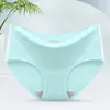 Bragas de seda helada para mujer bragas sin costuras bragas de una pieza cintura bragas sexys para mujer venta al por mayor
