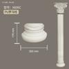 Tira Decorativa Tallada a Mano con Línea de PU Estilo Europeo, Cabezal de Columna Romana de PU Cilíndrico Estilo Europeo, Materiales de Construcción para Decoración de Pilares, Materiales de Decoración para el Hogar