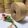 Cuerda de papel de paja de rafia en existencia, cuerda de papel de color con flores para regalo, embalaje de regalo, cuerda de encuadernación, cuerda de papel plana, té especial, protección del medio ambiente.