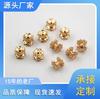 Accesorios de Joyería Estilo Antiguo Shangjia, Cuentas y Piezas Espaciadoras de Cobre Fundido, Materiales para Pasadores de Pelo 5*6mm, Nuevos Accesorios para el Pelo Estilo Chino