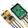 Sensor de Cuerpo Humano de 220V Interruptor Táctil/Táctil Empotrado Oculto Metálico Electrostático Táctil Mesa Táctil Lámpara de Pared Accesorios DIY