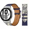 Adequado para Samsung Galaxy Watch 6 Classic Watch Pulseira de Couro Genuíno Watch5/4 Couro Curvo