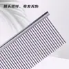 Peine para mascotas de acero inoxidable, peine para el pelo específico para gatos, herramienta de aseo para gatos para eliminar el pelo suelto y desenredar, herramienta de peine para el pelo de perros
