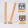 Patas de mesa, patas de mesa de madera maciza ajustables en altura, accesorios de escritorio desmontables, patas de escritorio de computadora, soportes para pies de mesa, patas de soporte de madera