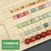 Bandeja de Diseño para Cuentas de Madera DIY Pulsera Escala de Medición Herramienta para Enhebrar Cuentas Bandeja de Joyería Herramienta