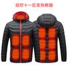Chaqueta acolchada de algodón para calefacción transfronteriza Chaqueta de calefacción eléctrica Chaqueta con capucha Chaqueta acolchada de algodón con calefacción inteligente de temperatura constante