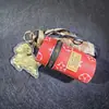 2027 Año Zodiacal de la Oveja Llavero Sobre Rojo Oveja Oveja Obtener Agua de la Fortuna Cubo Bolsa Tener Dinero Para Gastar Colgante Pequeño Personalizado