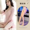 Night Tingxiang Lingerie sexy estilo europeu e americano tamanho grande conjunto de três peças sexy renda renda conjunto saia de tule 040