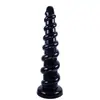 Tapón anal de espiral 5-7cm grande, mediano y pequeño látigo anal camarada masculino gay dispositivo de masturbación de la corte trasera dilatador anal tira anal de PVC suave
